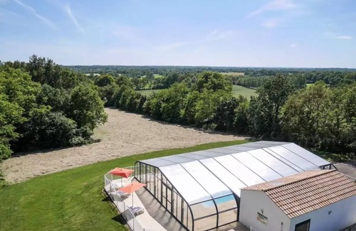 Commequiers House | Tent Lodge 2ch. 20m2 (2025) 4 bis 5 Personen - 4 Pers. im Tarif enthalten