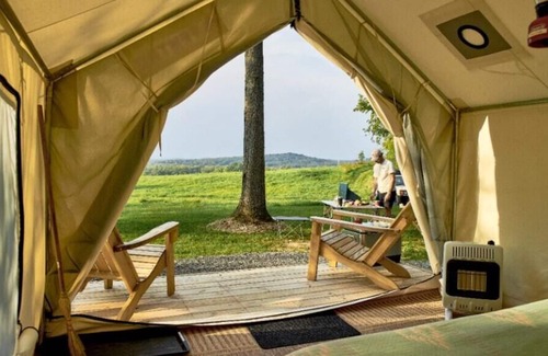 Vernon RV Rental | Tentrr Signature Site - Appalachian Trail Hilltop Hideaway - Coleman Cooking Sit