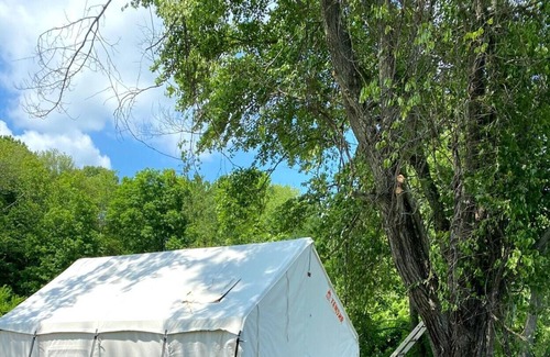 Town of Marbletown RV Rental | Tentrr Signature Site - Lower Pond Tent