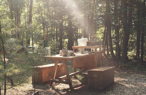 Tower City RV Rental | Tentrr Signature Site - GoldMine Hideaway