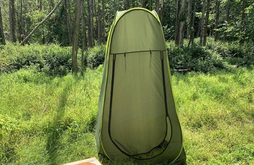 Loup City RV Rental | Tentrr State Park Site - Nebraska Sherman SRA – Redwood Lakeview D – Single Ca
