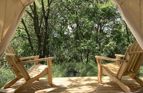 Loup City RV Rental | Tentrr State Park Site - Nebraska Sherman SRA Middle Ridge Meadow F Single C