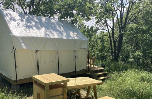 Loup City RV Rental | Tentrr State Park Site - Nebraska Sherman SRA Middle Ridge Meadow F Single C