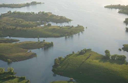 Loup City RV Rental | Tentrr State Park Site - Nebraska Sherman SRA – Redwood Lakeview E – Single Ca