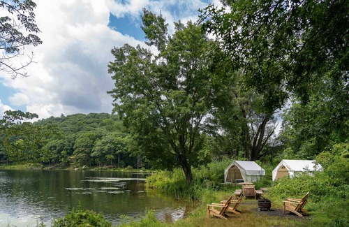 Woodbury RV Rental | Tentrr State Park Site - NY Harriman State Park - Tucked Away C at Silver Mine L