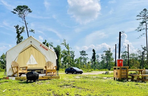 Lake Charles RV Rental | Tentrr State Park Site - Louisiana Sam Houston Jones State Park - Woodland I Sin
