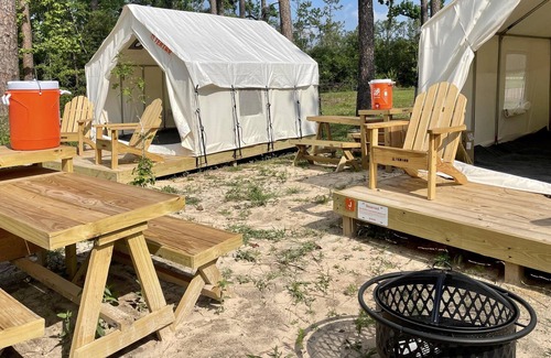 Lake Charles RV Rental | Tentrr State Park Site - Louisiana Sam Houston Jones State Park - Woodland J Dou