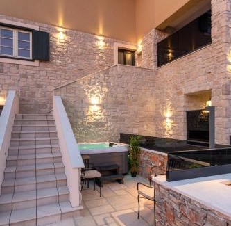 Island Dugi Otok Apartment | TEONA Luxury Studio Apartment with jacuzzi and terrace sea view