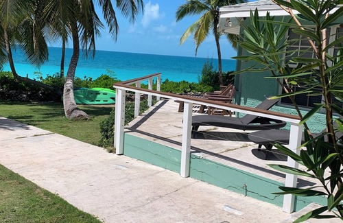 Gregory Town House | Tequila Sunset-Only Beach Front Home in Oleander Gardens