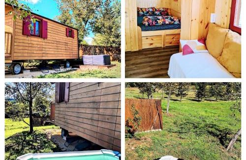 Villeneuve-sur-Lot Other | Terra Bulle Hébergement - Roulotte climatisée avec SPA privatif