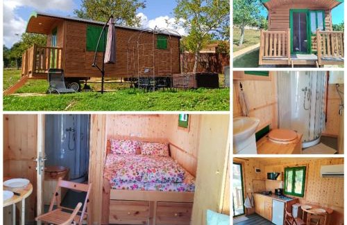 Villeneuve-sur-Lot Other | Terra Bulle Hébergement - Roulotte climatisée avec SPA privatif