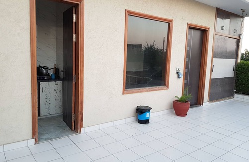 Mukherjee Nagar House | Terrace Garden Room.Incredible