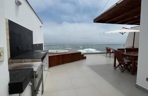 Punta Hermosa Condo | Terrace with Jacuzzi, Duplex, Ocean View, Grill
