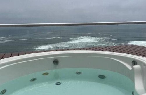 Punta Hermosa Condo | Terrace with Jacuzzi, Duplex, Ocean View, Grill