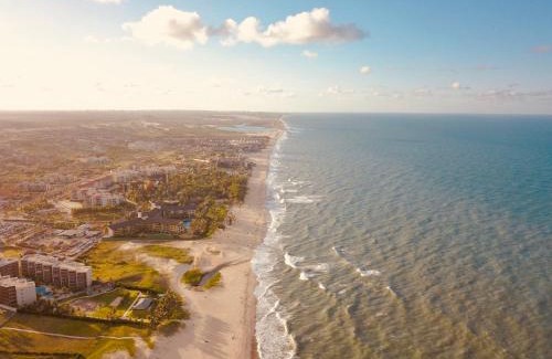 Porto das Dunas Apartment | TerraMaris - Vista Mar - Térreo - Pé na Areia