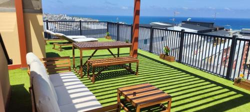 Burela Apartment | Terraza Vistas 360°