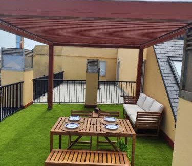 Burela Apartment | Terraza Vistas 360°