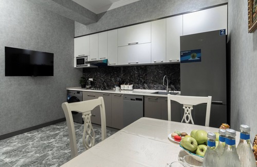 Tashkent Apartment | Terrific 2-bedroom apartment in Toshkent with AC, WiFi