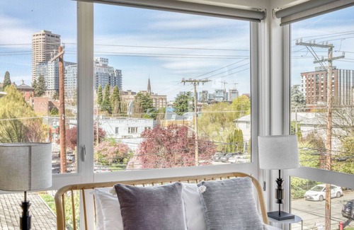 Minor Apartment | Terrific Capitol Hill Studio w/Patio, Gym & In-Unit W/D, by Blueground