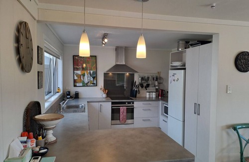 Wharewaka House | Teti Bay Bach - Great outdoor living and just a short walk to the lake!