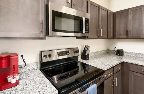 Buda Apartment | Texsa Corporate Housing 1BR Apartment