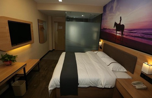 Xinfu District Hotel | Thank Inn Chain Hotel Shanxi Xinzhou Xinfu District Xuefu East Street Heping Square