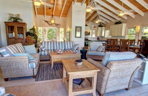 Estate Chocolate Hole and Great Cruz Bay Villa | Thanksgiving and Christmas wk open w/lower rates! Sunsets Over Great Cruz Bay!