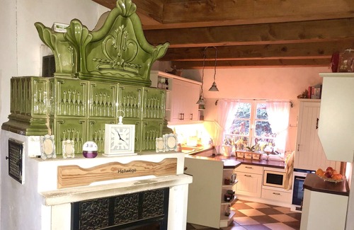 Hechthausen House | Thatched roof house with fireplace heating, barrier-free up to 4-6 persons, garden, barbecue