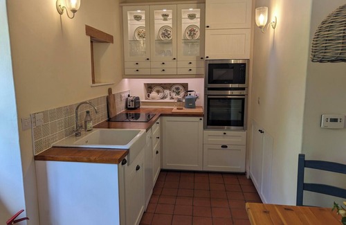 Holsworthy Cottage | Thatched one bedroom cottage, with private enclosed garden.