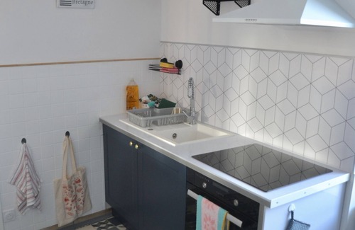 Gourin Apartment | The 42 apartment ideal location quiet-spacious 75m2