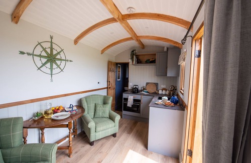 Bridport Cabin | The Acorn - A bespoke handmade oak shepherd's hut