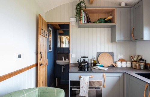 Bridport Cabin | The Acorn - A bespoke handmade oak shepherd's hut