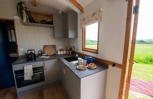 Bridport Cabin | The Acorn - A bespoke handmade oak shepherd's hut