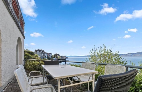 Saint-Gingolph Apartment | The apartment is on the shores of Lake Geneva and close to the train station and the amenities of Sa