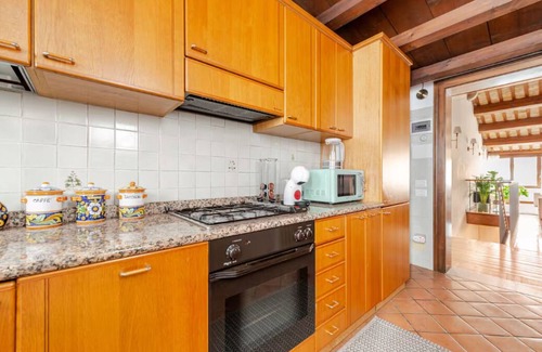 Treviso Apartment | The apartment offers a beautiful view of the city's cathedral domes.