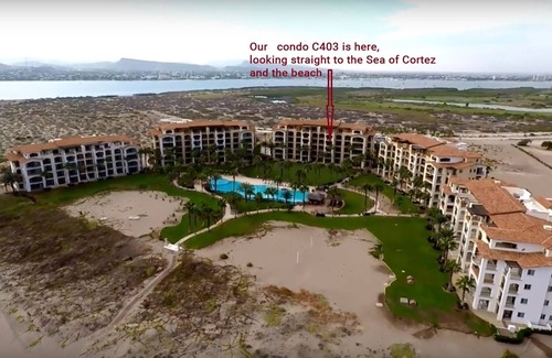 La Paz Condo | "The Aquarium of the World" - Paraiso del Mar C403 - 2 BR/3 BATH - on the Beach
