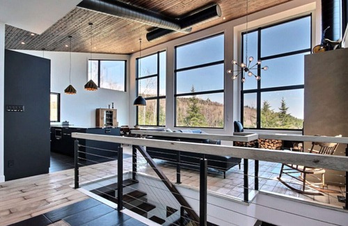 Saint Irenee Ski Chalet | The Arial cottage, spectacular view and Spa