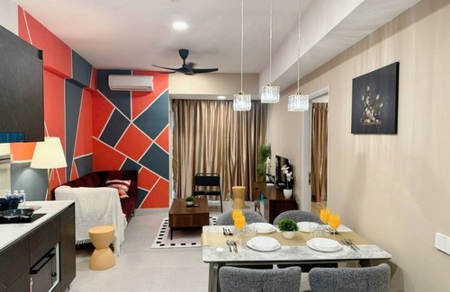 Kampung Pandan Dalam Apartment | The Atrium Ampang by OKBnB - Cozy 2 Bedroom, 3 min to klcc