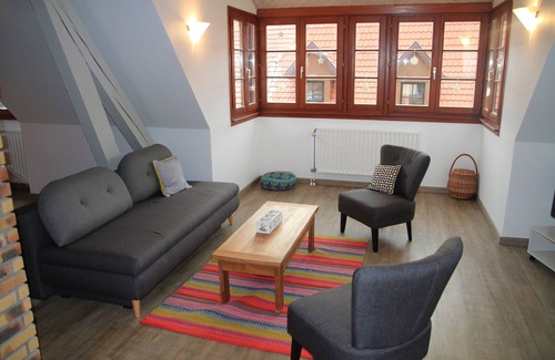 Katzenthal House | The attic of the baker