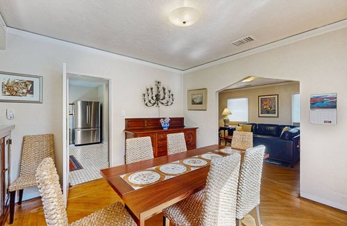 Ventura House | The Avenue: Charming hideaway with private deck & peeks of ocean, near downtown