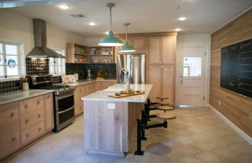 Brookview House | The Baby Blue Cottage - Fixer Upper, Season 3