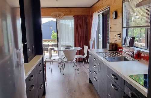 Wharewaka House | The Bach in old Wharewaka well located for a fabulous lake holiday.