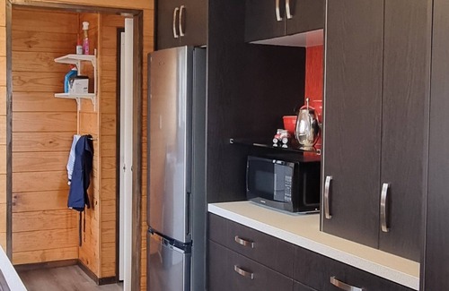 Wharewaka House | The Bach in old Wharewaka well located for a fabulous lake holiday.