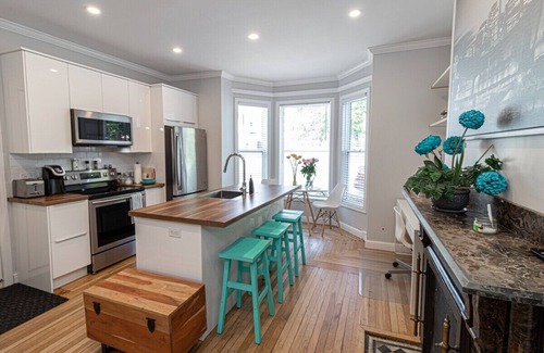 Downtown St. John's Apartment | The Bannerman Park Suite, Private Parking & Patio