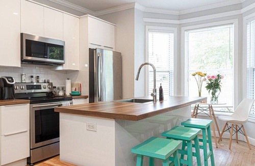 Downtown St. John's Apartment | The Bannerman Park Suite, Private Parking & Patio