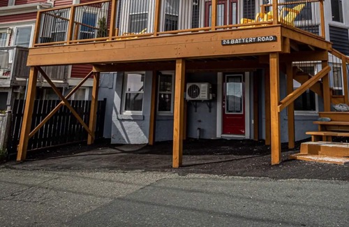 Downtown St. John's Apartment | The Battery Harbour Lower Suite,