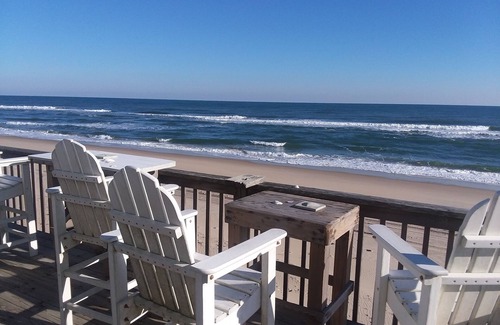 South Nags Head House | The Beach House As close to the ocean as it gets