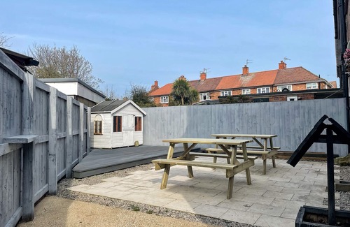 Hornsea Cottage | THE BEACH HUTS, pet friendly, with a garden in Hornsea
