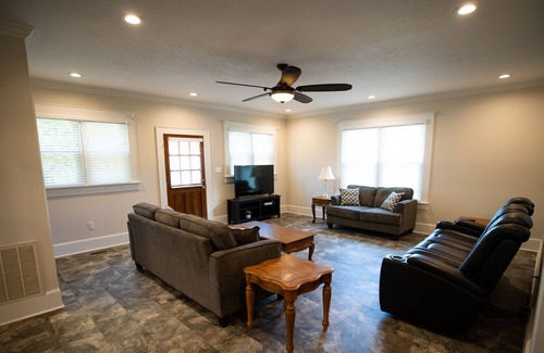 Turkey House | The Beautiful Gray House, 4 Bedroom Historic Bungalow