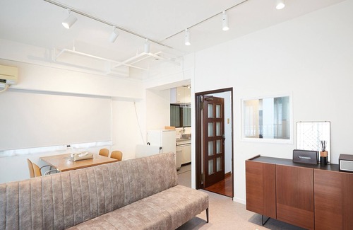 Maejima Apartment | The bedrooms are futons so you can bring your baby with you Baby chair available/Naha Okinawa